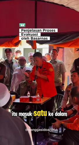 Direktur Operasi pencarian dan Pertolongan Basarnas Laksamana Pertama TNI Yudhi Bramantyo selaku SAR Mission Coordinator (SMC) menjelaskan terkait proses pencarian korban kepada keluarga. Basarnas dan petugas evakuator lainnya sudah berusaha maksimal untuk ini. Hari ke-4 kemarin (2/10) para keluarga pun sudah setuju untuk penggunaan alat berat dalam evakuasi ini. Mohon doanya rek semoga para korban masih ditemukan selamat. Semoga juga keluarga korban diberi ketabahan, kesabaran, keikhlasan menghadapi musibah ini. 