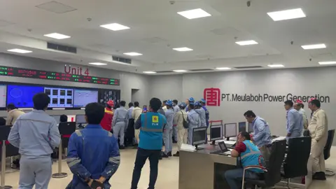 Unit 4 PLTU Nagan , succes synchrono #aceh #pltu #listrik 