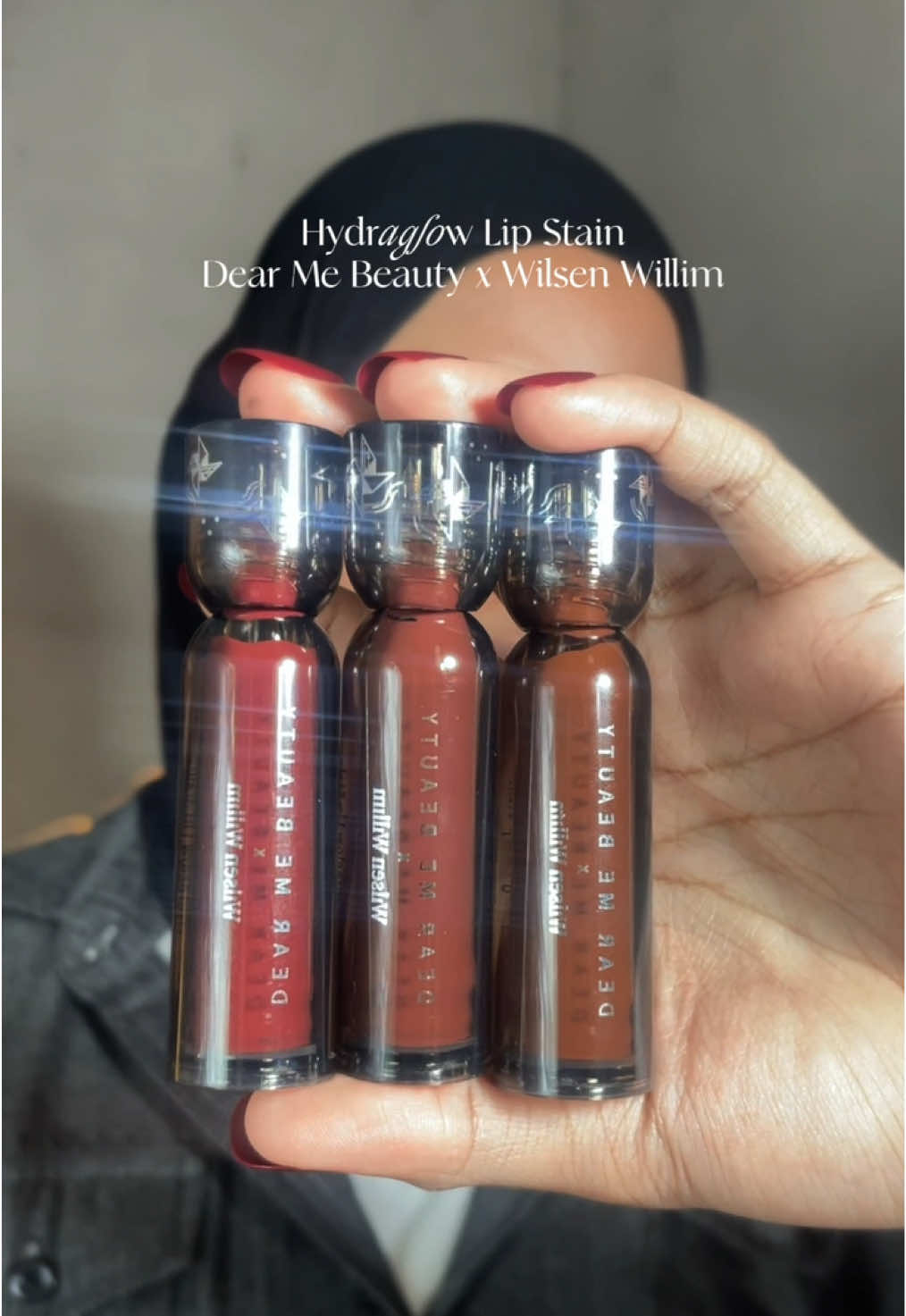 Buat daily ini juga okee banget🚨‼️ ~ @Dear Me Beauty  #lipstain #hydraglowlipstain #dearmebeauty #warmauntum 