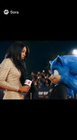 “Amy? Never heard of her.” the fastest dodge in history ⚡😂 #sonicthehedgehog #sora #aivideo #sonicmovie #sonictok