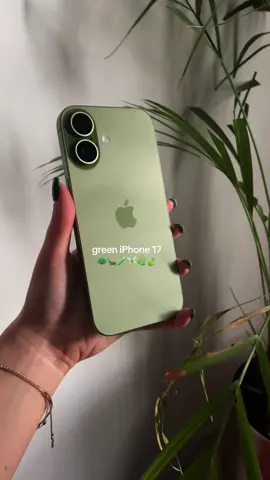 piękny kolorek #iphone17 #sage #greeniphone 