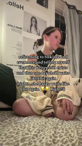 i’m being a hater SORRY #evermore #folklore 