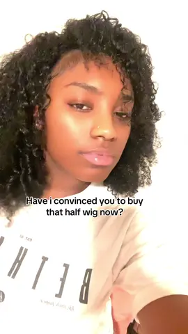 18 inch half wig! Click the orange cart😍 #halfwig #fyp #trendingnow 