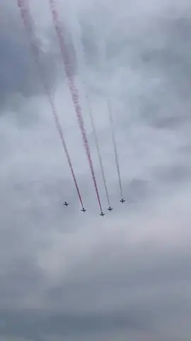 Terlihat sejumlah Pesawat Jet Tempur sedang Latihan dalam rangka menyambut HUT TNI ke - 80 pada tanggal 05 Oktober 2025 mendatang. #huttni #tniindonesia🇮🇩 #monas #huttni80 #jakarta 