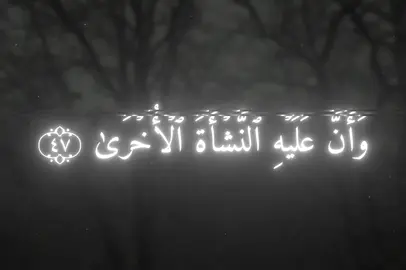 #اللهم_صل_وسلم_على_نبينا_محمد #سورة االنجم / من أية ٤٢ لاية٥٦