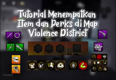 Part 3 Tutorial menambahkan Item dan Perks VD agar bisa muncul di in game! tutorial ini dibuat untuk new palyer ya😆 yg udah jago skip aja☺️ #violencedistrict #roblox #violencedistrictroblox #distrikkekerasan #robloxfyp 