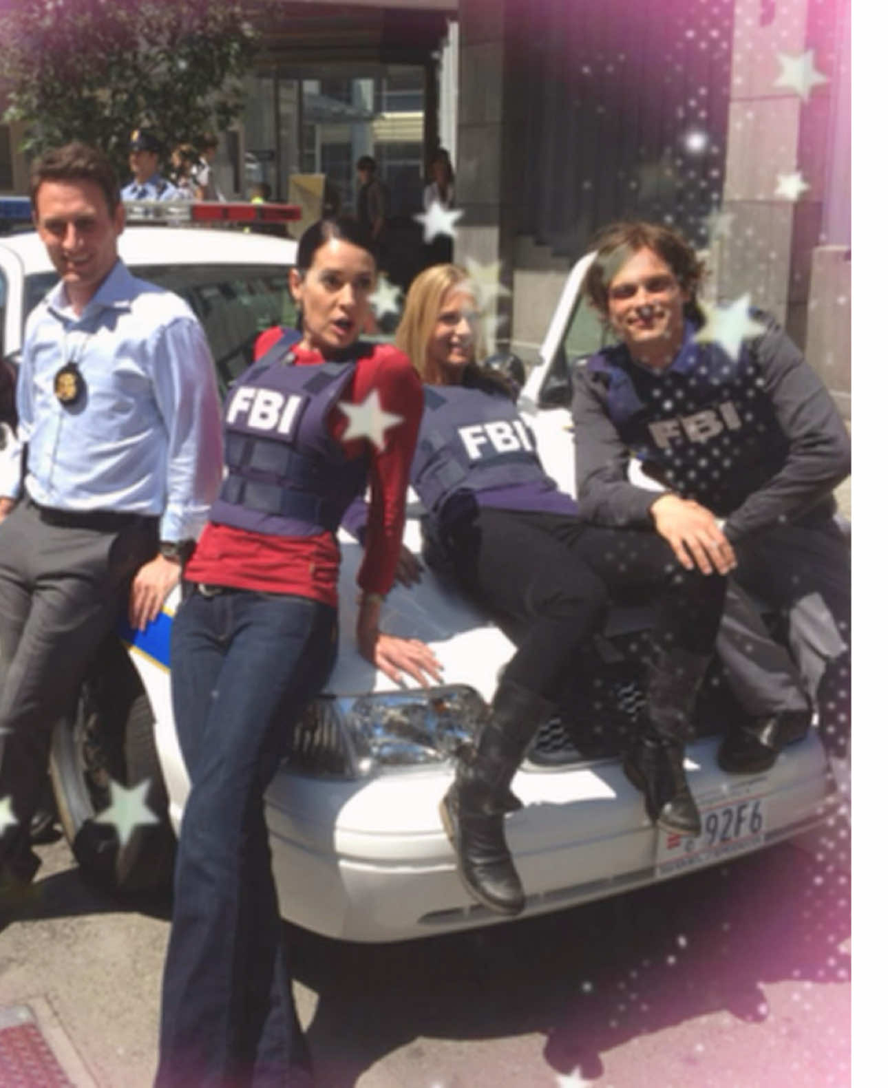 they’re so silly goofy i love them lots <3 #criminalminds #criminalmindsedit #spencerreid #aaronhotchner #emilyprentiss