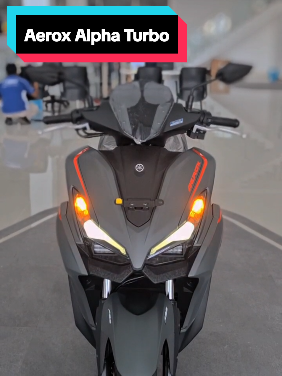 Aerox Alpha Turbo  Motor yang banyak fitur.. bisa di pesan sekarang juga.... #YamahaIndonesia #aeroxturbo #mataramsaktikebumen  #yamahajateng #aeroxalpha 
