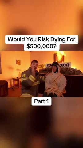 Would you risk dying for $500,000? #fyp #foryou #foryoupage #viral #mrbeast 
