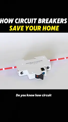 How circuit breakers save your home #usa🇺🇸 #foryou #Science #circuitbreaker #knowledge 