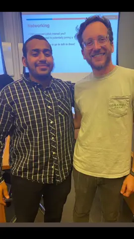 POV: Meeting DoorDash’s Co-founder & practicing your 60 sec pitch #cs #startup #doordash #network #60sec 