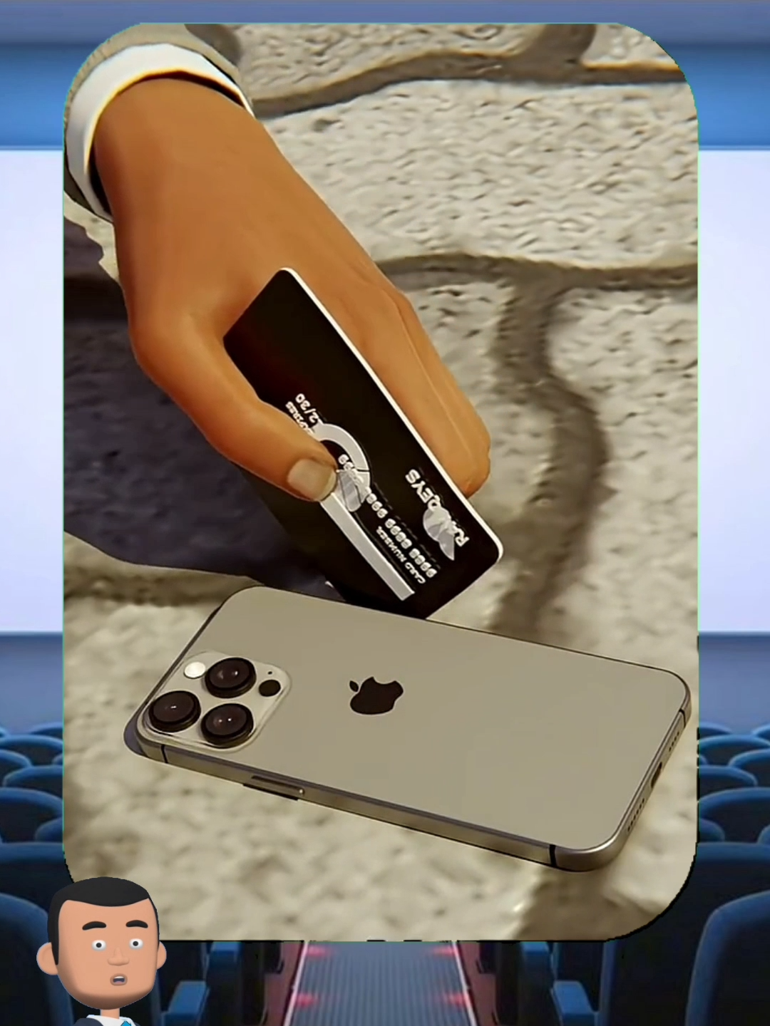 Social experiment hp iphone di publik #socialexperiment #handphone #iphone 