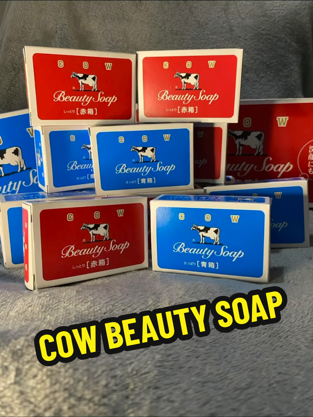 The famous COW BEAUTY SOAP from JAPAN! 😍♥️ #cowsoap #japan #japanproducts #bodycare #japanthings 