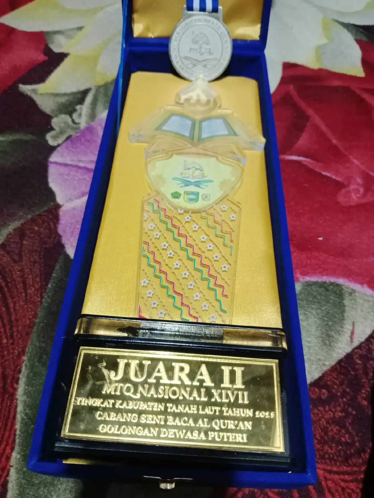 hanyar aja sampai rumah pialanya #MTQ BAJUIN 2025#