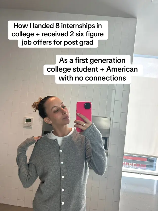 having no connections doesn't mean you can't land your dream internship or job! #careers #careeradvice #interviewtips #internship #internshiptips  