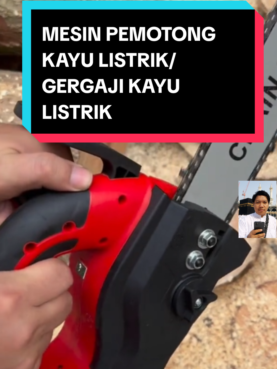 MESIN PEMOTING KAYU LISTRIK, GERGAJI KAYU LISTRIK #promoseruweekend #chainsaw #mesinpemotongkayu #mesinpemotongkayulistrik 