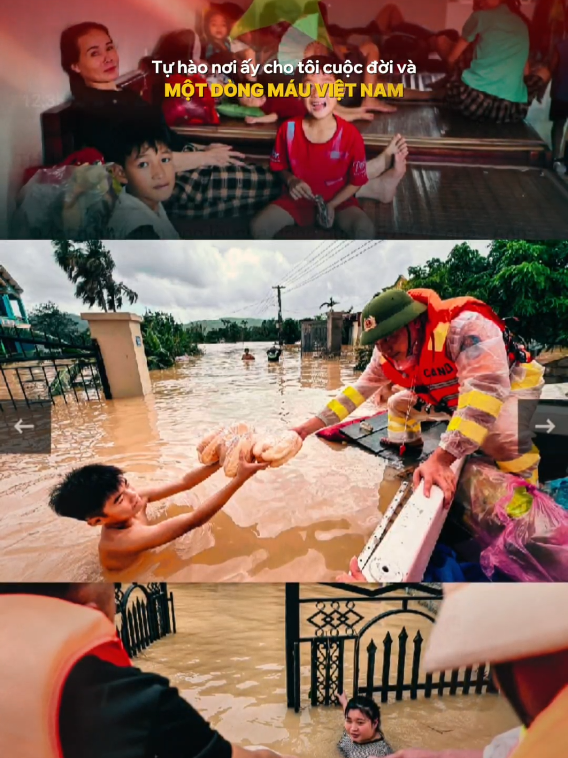 Năm nào cũng thế thương lắm miền Trung ơi..! Cùng nhau lan toả những hình ảnh này, và cùng nhau chung tay giúp đỡ đồng bào miền Trung mùa bão lũ nhé..! 🇻🇳 #letssingvietnam #bangkieu #vieentmusic #Bkmuzic #baolumientrung 