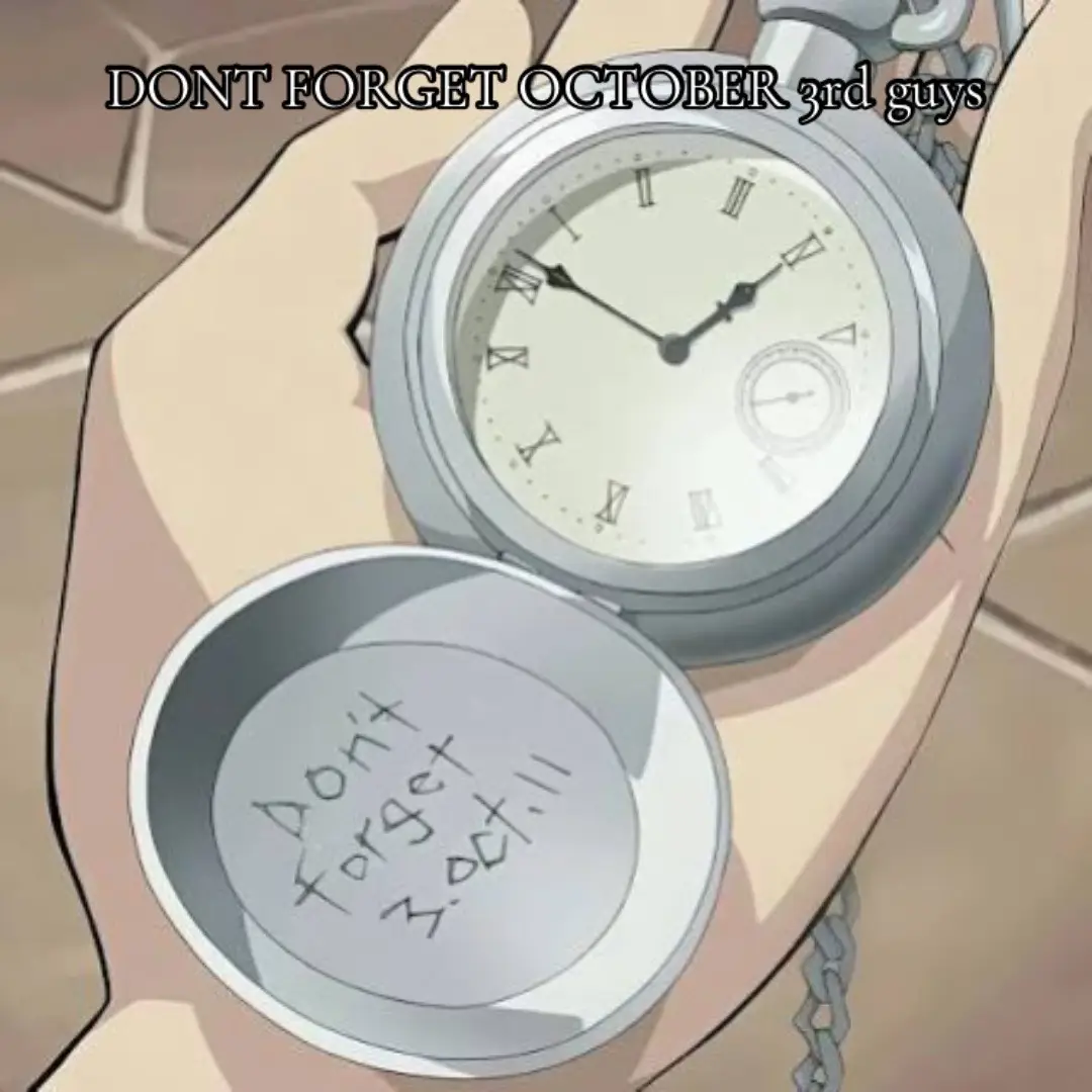 I wish I could rewatch for the first time #whapucorn #fullmetalalchemist #october 