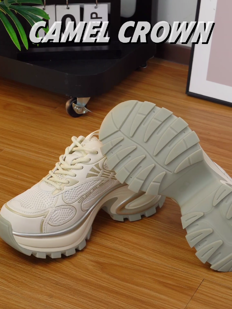 [Lunanova]Camel Crown Tăng chiều cao ngay lập tức! Đế siêu êm vừa tăng cm vừa bảo vệ đôi chân. #NebulaShoes #TangChieuCao #DepMoiNgay#OOTD #camelcrown 