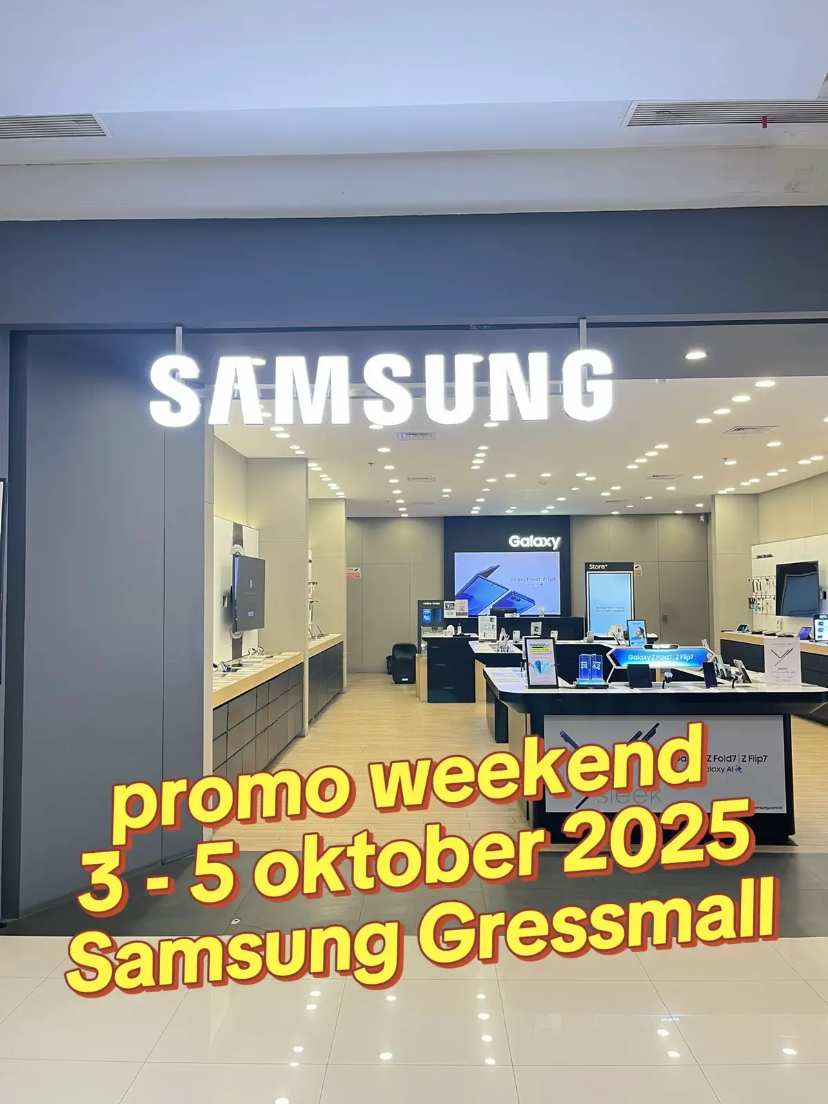 cicilan syarat KTP✅  ☎️0819-3478-4287 📍samsung gressmall  #SamsungGalaxy #SamsungIndonesia #SamsungGressmall #promosamsung #fyp 