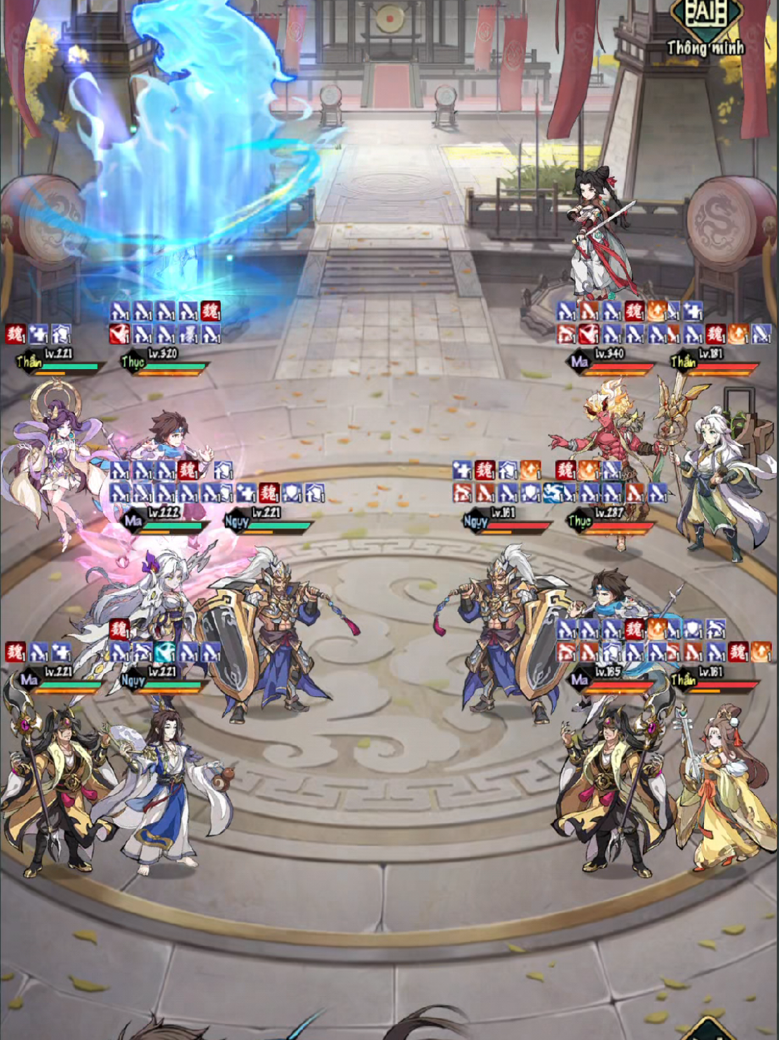 PVP: Vân ca vô song 2 vs Lữ bố vô song 3. anh em mình cứ thế thôi hẹ hẹ hẹ😋 #pvp #quananhphonghoaluc 