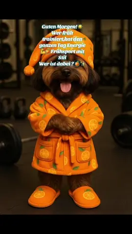 Der Tag startet am besten mit guter Laune,ein bisschen Sport und viel Motivation 🐶💪🍊Wer trainiert morgens auch so fleißig?✨#simba #gutenmorgen #frühsport #workouttime #dogtok #cutedog #hund #morningvibes #havanese #crazydog #funnydog #goodmorning #