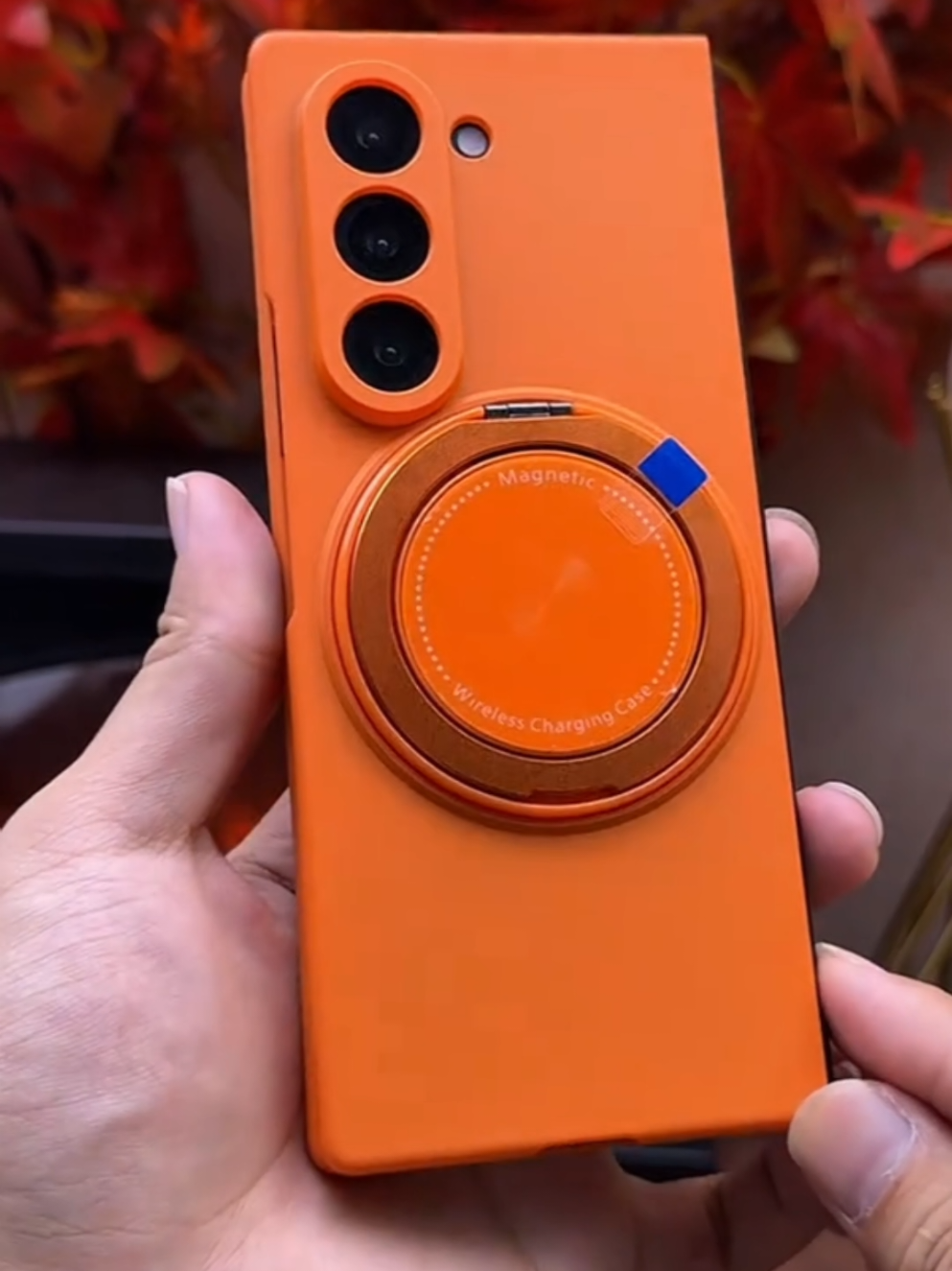 Aero Hardcase Ringstand Magnetic Untuk Z FOLD 7 6 5 4 #casezfold7 #zfold7case #zfold6case #zfold5case #zfold4case 