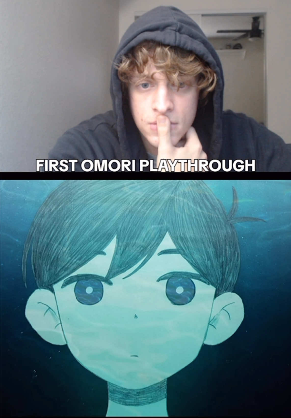 I have an omori shaped hole in my omori shaped heart rn #omori #undertale #deltarune #kaicenat #faze 