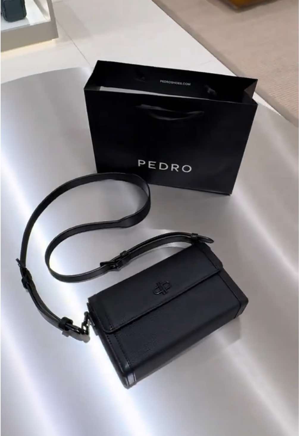 PEDRO Icon Leather Sling bag #PEDRO #fyp #foryou 