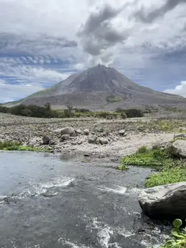 salah satu hiddengem di bawah kaki gunung sinabung🍃#sinabungberastagi 