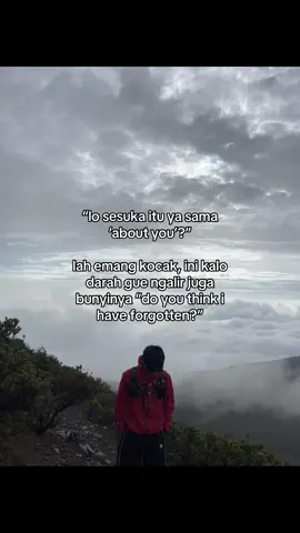 udah mendarah daging ini mah #foryou #aboutyou #pendakigunung #gunungdempo #pagaralam 
