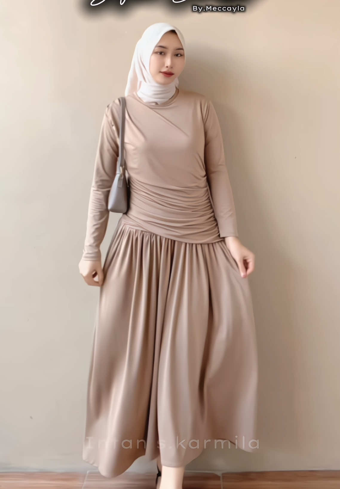 Sofia dress 🍒 #dress #OOTD #sofiadress #dresshijab #promoseruweekend 