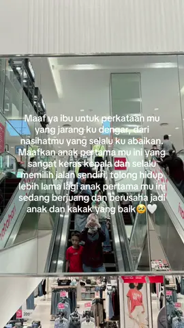 Maaf jadi ana pertama yang pembangkang ya bu, love u🤍