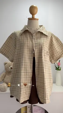 🤎🍪🧋 #เชิ้ต #เสื้อเชิ้ตโอเวอร์ไซส์ #OOTD #แต่งตัว 