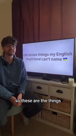 🇺🇦🇬🇧Things my Ukrainian girlfriend doesn’t think I can name…. As a British man I feel I am educated enough about the world to know these things!!! But let me tell you, this international couples game is not as easy as it looks!!!  If you’re British, let us know below how many you got right, and if you’re Ukrainian, then write some more ‘things’ in the comments that I definitely won’t know 😂😭. #UkrainianGirl #InternationalCouple #CoupleChallenge #Ukraine #BritishBoy 