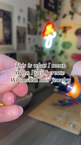Creating whimsical jewelry is seriously my favorite thing in the whole world. If you watched and read this, thank you for being here! I wouldn’t be able to chase my dreams without you all! I am so so grateful for you and for my small biz 🥹🫶✨ Link to the shop is in bio or just enlighteninghippie.etsy.com  #bohojewelry #handmadejewelry #hairaccessories #crystaljewelry #hairtwists 