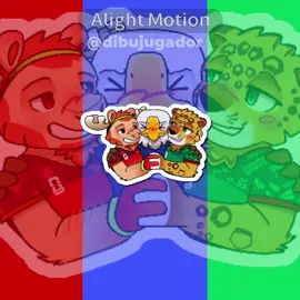 @Fajitas Beso de tres con las mascotas del mundial 2026!!! #worldcup #worldcup2026 #mascotverse #worldcupmascots #animationmeme 