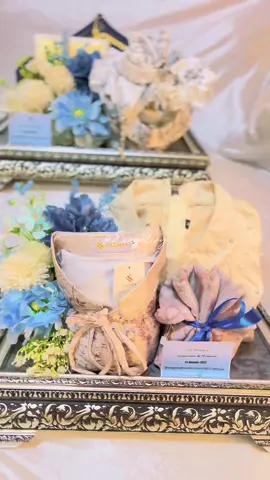 Ide seserahan biru #seserahan #hantaran #fyp #seserahanpernikahan #hantaranpernikahan #wedding 