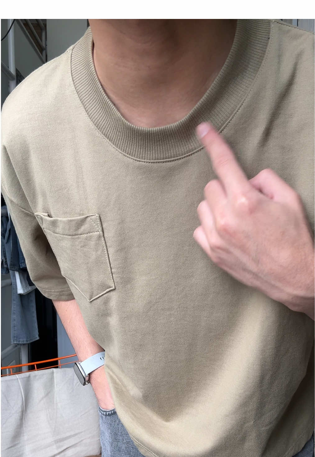 Basta ABT Apparel solid yan! #plainshirt #croppedfit #boxyfit #cottontees #simpleshirt 