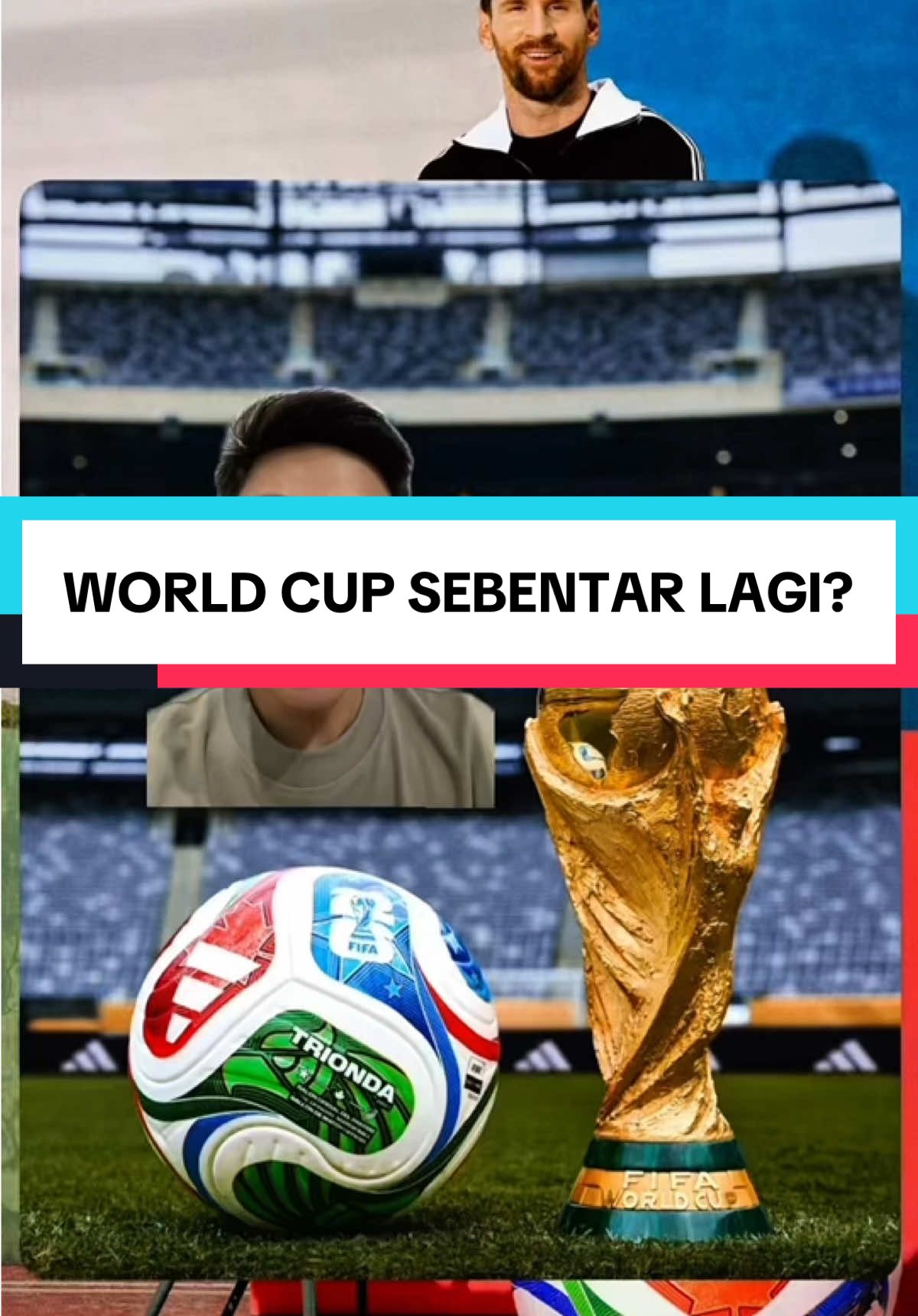 World Cup bakal dimulai bentar lagi? 👀 #messi #neymar #ronaldo #realmadrid #barcelona 