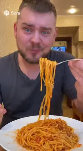 спагетти 🍝  #sora #sora2 #ai #спагетти 