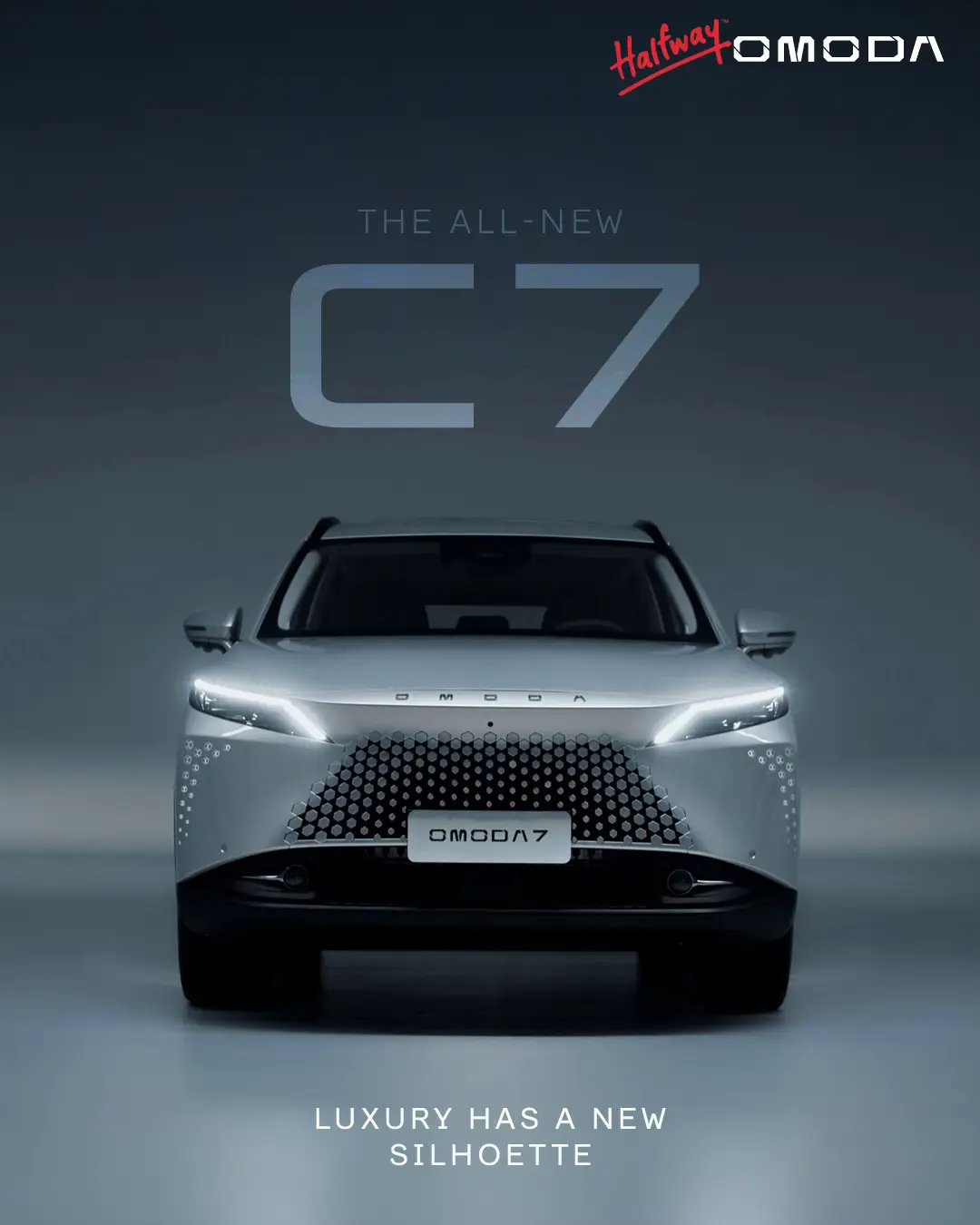 ✨ Coming Soon… ✨ The wait is almost over! 🚘 Introducing the All-New OMODA C7 – where futuristic design meets pure luxury. Are you ready to experience the new silhouette of sophistication? 👀🔥 👉 Be on the lookout for the launch!! 🚀 #halfway #omoda #omodaC7 #comingsoon 