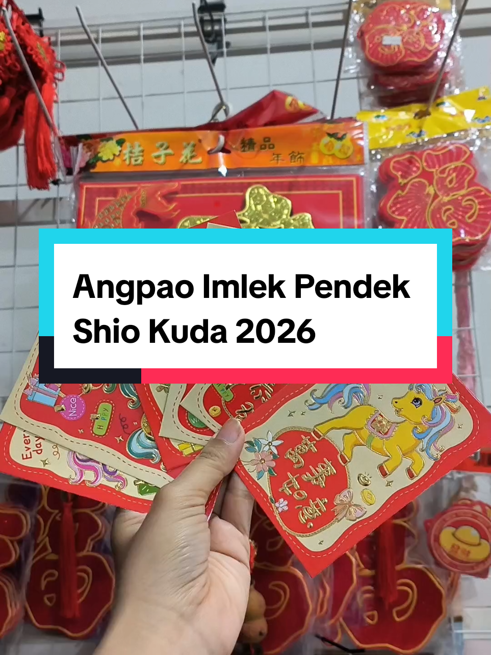 Angpao Imlek Shio Kuda 2026  #imlek2026 #imlek #angpaoshiokuda #angpao #pernakpernikimlek 