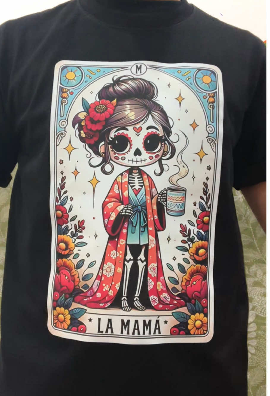 Tarot Card T-shirt, Funny Mexican Mom T-shirt, La Mama T-shirt