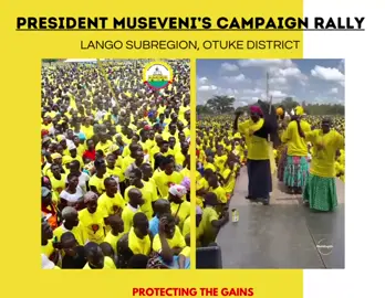 Thank you Otuke District, it was worth it. #WhyUgStillNeedsM7 #ProtectingTheGains #foryoupage #fyp 