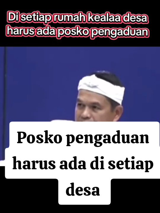 tah mun aya  intruksi siga kieu saha nu bakal keberatan? #kdm #dedimulyadi #gubernurjabar 