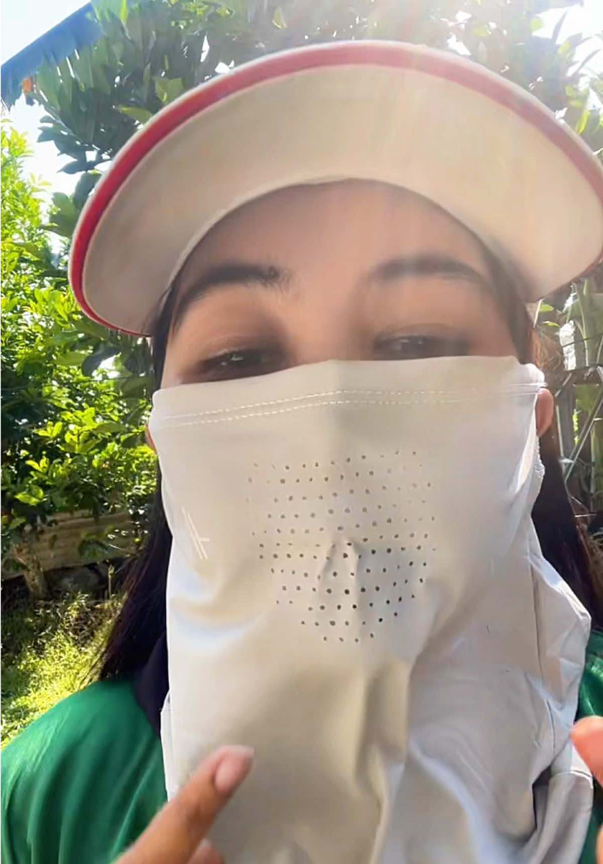 Masker wajah sampai leher anti uv