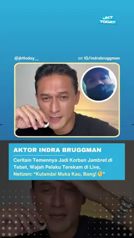 MAKIN HARI MALING MERESAHKAN YA? 🤔🧐🫣 __ Aktor Indonesia, Indra Bruggman, baru saja memposting videonya Rabu, (1/9/2025), yang dimana ia menceritakan kronologi salah satu temannya yang jadi korban pencurian HP di kawasan Tebet, Jakarta Selatan. Ia menjelaskan bahwa saat itu temannya dan dirinya ingin melakukan meeting dan mau pindah ke kafe lain, untungnya karena dekat mereka memutuskan untuk berjalan kaki. Saat berjalan, temannya mengeluarkan handphone yang niatnya untuk berfoto, tiba-tiba ada pengendara motor dari belakang mengambil HP tersebut dan tancap gas menjauh. Indra sempat berteriak maling sampai beberapa pemotor juga mendengar. Alhasil, tidak bisa terkejar. Untungnya juga, ada tangkapan layar dimana mungkin temannya sedang ingin melakukan live di IG dan si pencuri tidak sengaja terekam dalam live tersebut, dan terlihatlah muka si pelaku dengan jelas. follow @jkttoday__ cr: IG/indrabruggman [dm for credits or remove video] #jakartatoday #jakarta #jaksel #jakartatselatan #jakselhits #tebet #menteng #pencurian #maling #malingHP #handphone #jambret #copet #indrabruggman #aktor #aktorindonesia #jakartaterkini #explorejakarta #jabodetabek #trending #viral