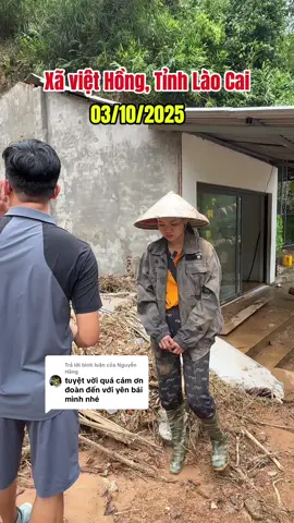 Trả lời @Nguyễn Hằng Lũ lụt miền bắc 2025: Xã Việt Hồng, Tỉnh Lào Cai, nơi chịu ảnh hưởng nặng nề của cơn bão số 10. Mong các mạnh thường quân quan tâm tới bà con ạ.  #lulutmienbac #lulutnghean #gianganam #lulutmientrung #lulut