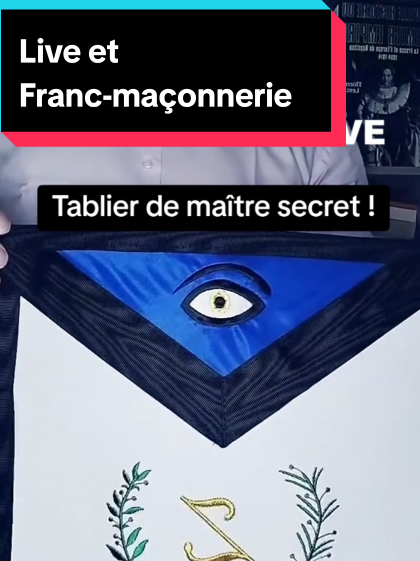 Des objets maçonniques en live ! #francmaçonnerie #live #secret #rituel 